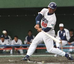 ����戦���զX�s続��塁��をマークした�j�T